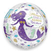 Picture of MERMAID WISHES ORBZ SEE-THRU BALLOON 15X16 INCH